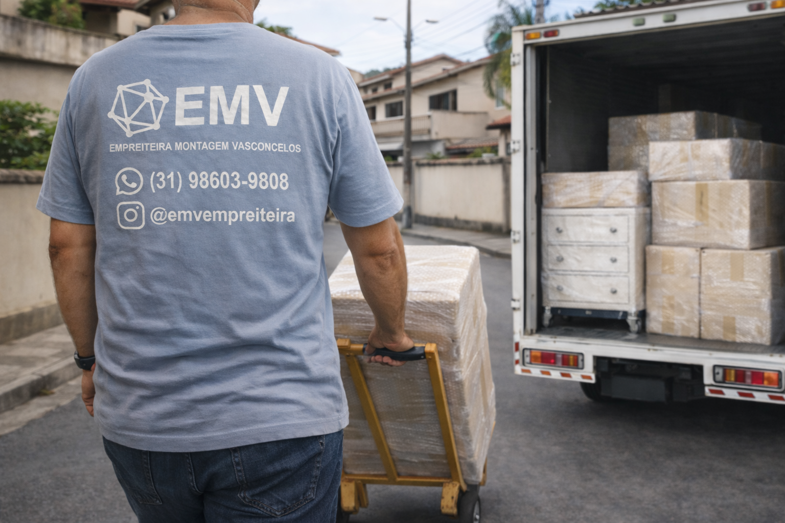 Mudanças e fretes em nível nacional - Betim, Contagem, Nova Lima e todo Brasil