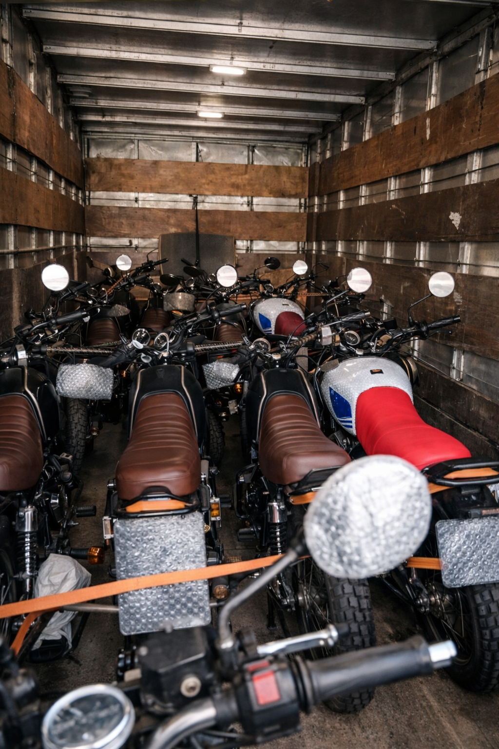 Transporte seguro de motos para qualquer destino no Brasil - EMV Transportadora